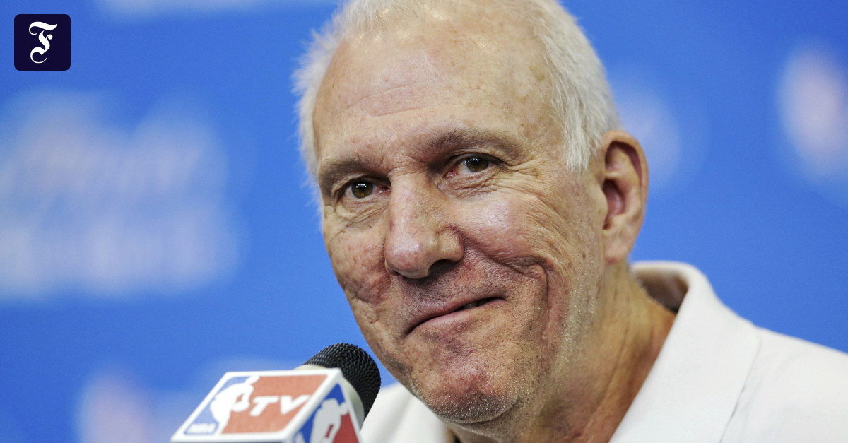 NBA-Legende Gregg Popovich gibt Job als Trainer bei San Antonio Spurs auf