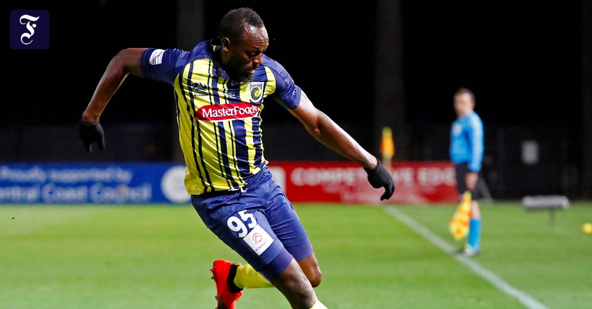 Fußballkarriere droht am Geld zu scheitern Usain Bolt im Abseits Fußballkarriere droht am Geld zu scheitern Usain Bolt im Abseits