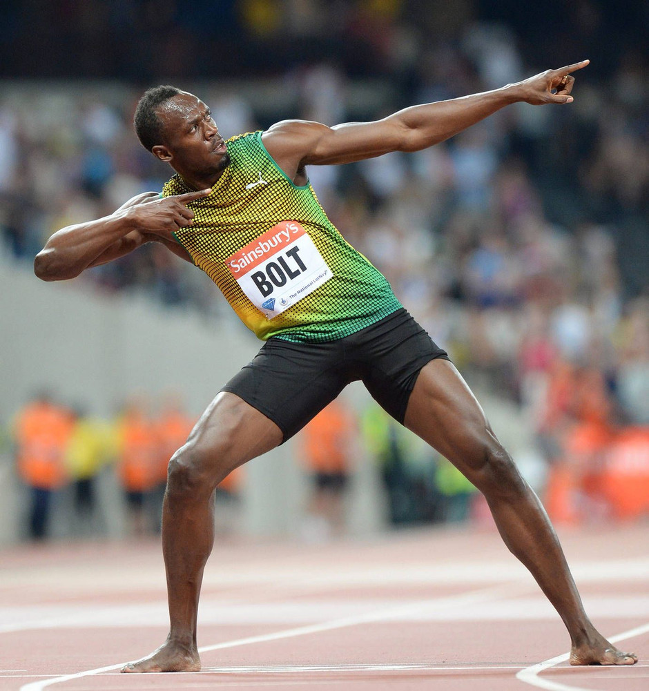 Bilderstrecke zu Usain Bolt Solo für den Superblitz Bild 1 von 5 FAZ