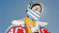 Mütze mit Mundschutz: Balaklava von Miu Miu 