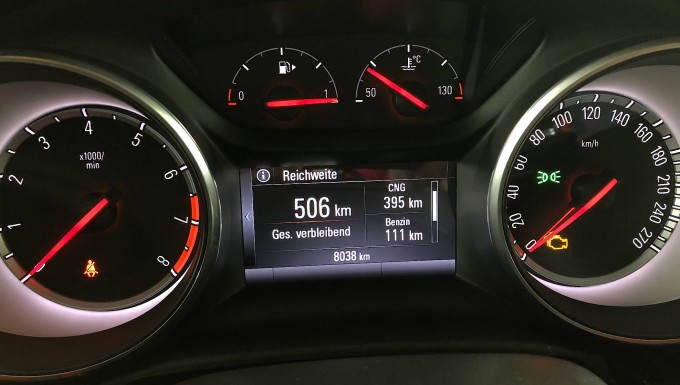 With an average consumption of 4.46 kilograms of natural gas per 100 kilometers, ranges of around 430 kilometers can now finally be achieved.  With an average consumption of 4.46 kilograms of natural gas per 100 kilometers, ranges of around 430 kilometers can now finally be achieved.