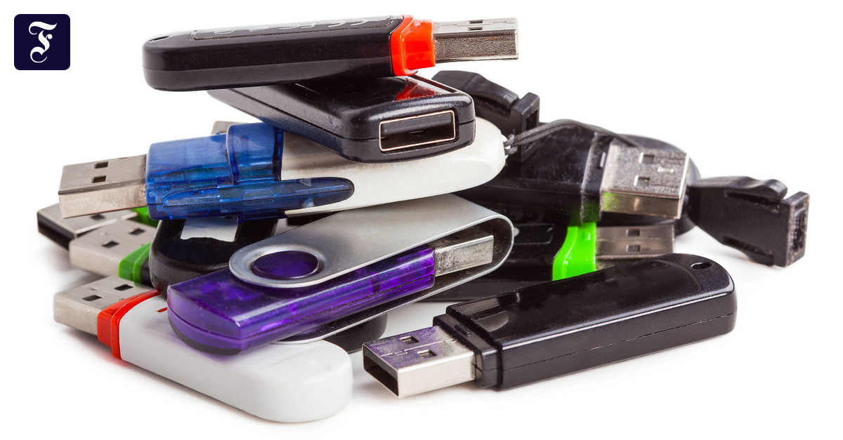 Recycling Neue USBSticks enthalten oft Restdaten