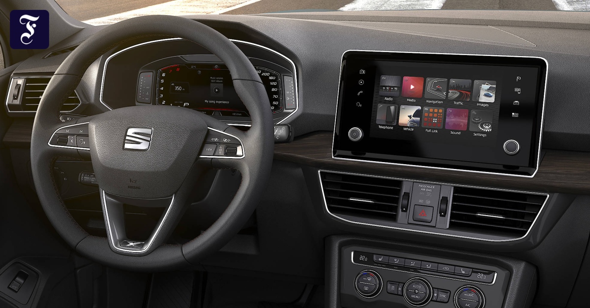 Infotainment im Seat Tarraco