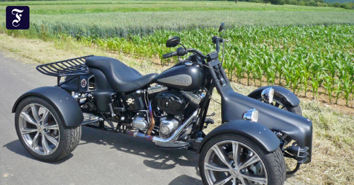 Q4: Harley-Umbau mit vier Rädern - Motor - FAZ