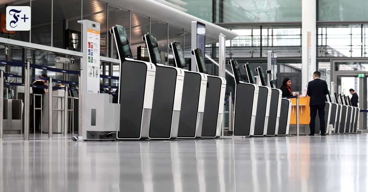 Gepäckausgabe Frankfurt Flughafen Terminal 1 Aktuell www.faz.net