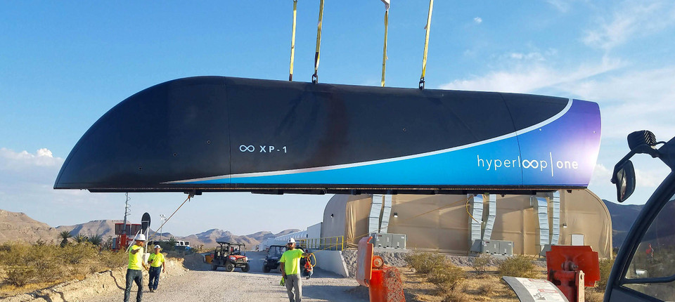 Hyperloop stellt Geschwindigkeitsrekord auf
