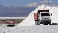 Lithium-Gewinnung in der chilenischen Atacama-Wüste