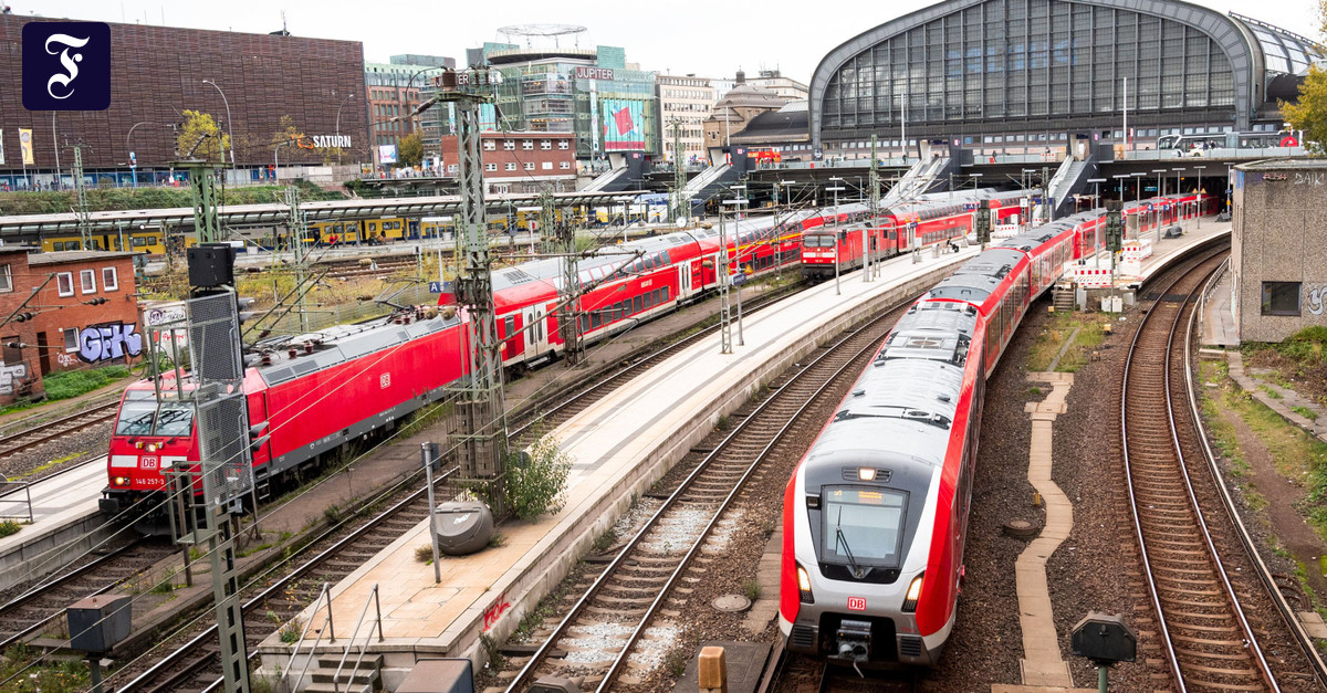 Train traffic in Germany Delay with announcement Teller Report