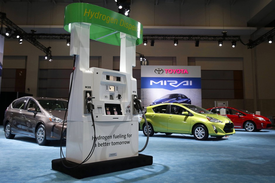 WasserstoffTankstelle auf der Washington Auto Show Treibstoff der Zukunft?