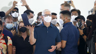 Seht mal, was ich hier habe: Apple-Chef Tim Cook