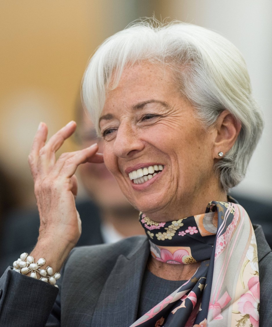 Bild zu IWFChefin Christine Lagarde über KonjunkturAussichten Bild