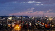 Rangierbahnhof in Maschen Rangierbahnhof in Maschen