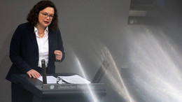 SPD-Chefin Andrea Nahles hat noch einmal gesagt, wieso das Rentenpaket aus ihrer Sicht wichtig ist.