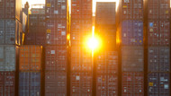 Der deutsche Export boomt. Der deutsche Export boomt.