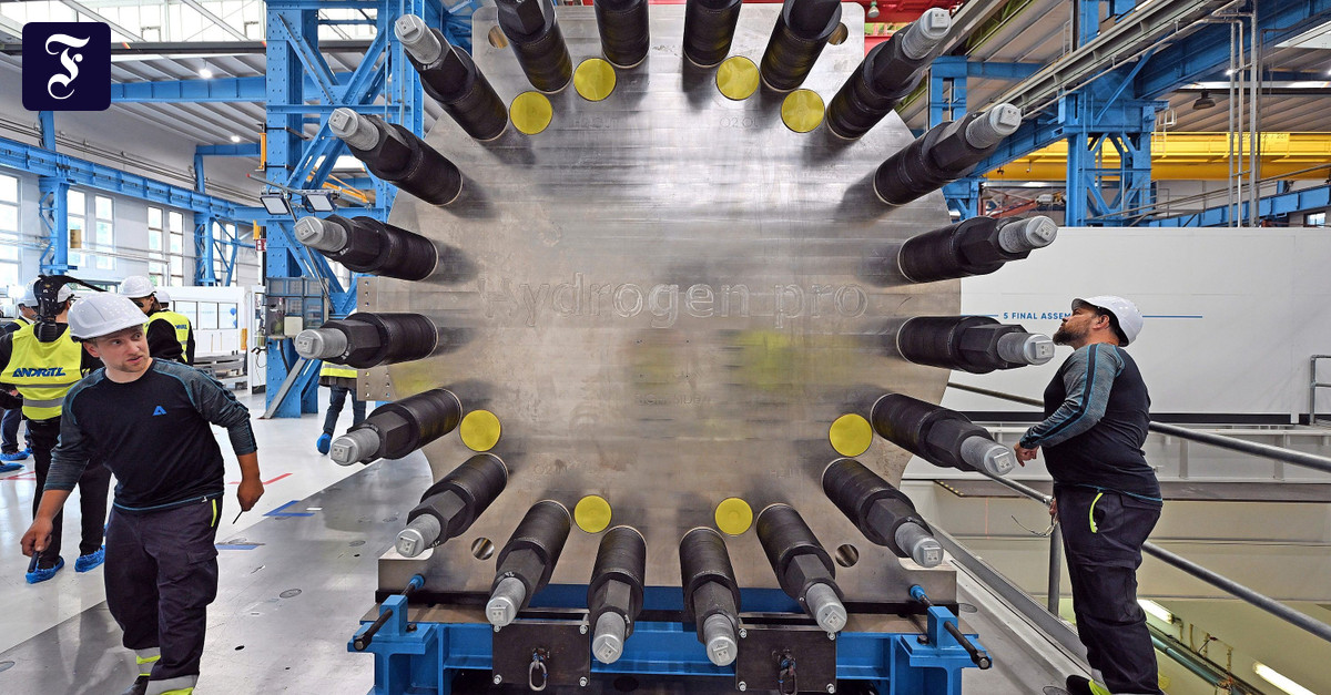 Andritz: Electrolyzers should save the Erfurt site