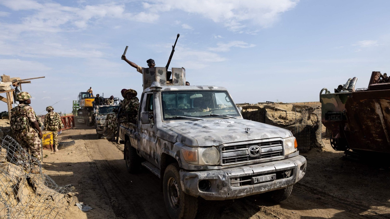 Die nigerianische Armee versucht die Bevölkrung vor dschihadistischen Gruppen wie Boko Haram schützen. - AFP
