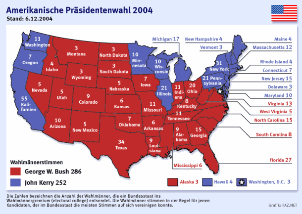 Bilderstrecke zu: Wahlen in Amerika: Bush bleibt Präsident - Bild 2 von ...