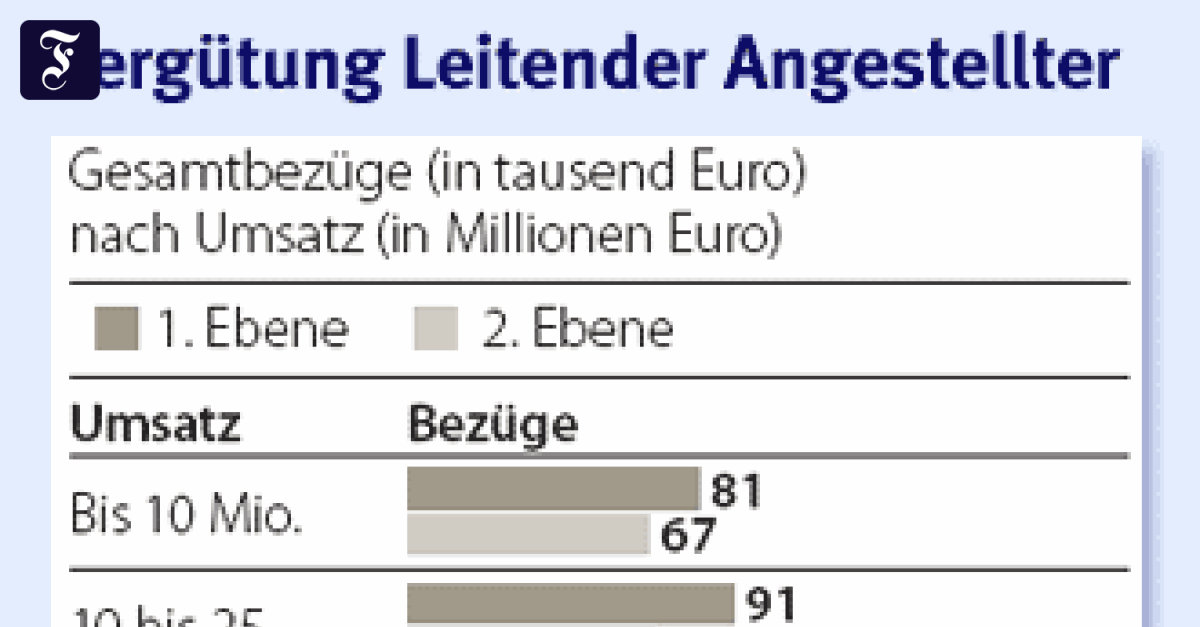 Leitende Angestellte: Auf die Größe kommt es an - Recht und Gehalt - FAZ