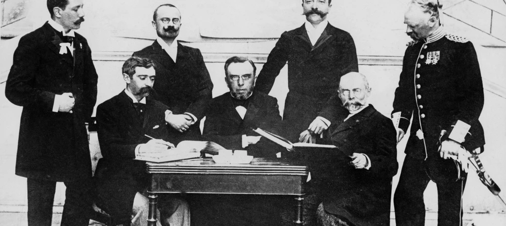 IOC members in 1896