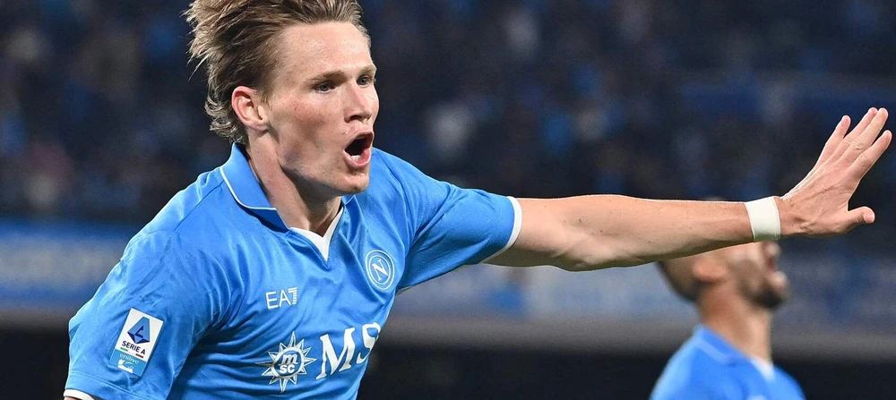 Scott McTominay in action