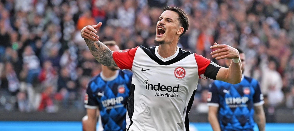 Robin Koch of Eintracht Frankfurt
