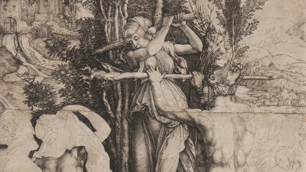 Albrecht Dürer, Probedruck von „Herkules am Scheideweg“ (1498) aus Hessen Kassel Heritage. - Hessen Kassel Heritage / Mirja van Ijken