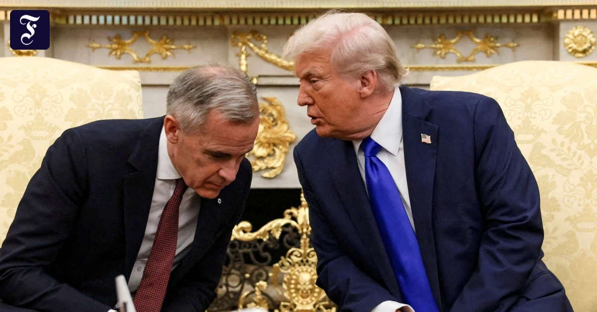 Zollkrieg: Trump kündigt zusätzliche Zölle gegen Kanada an