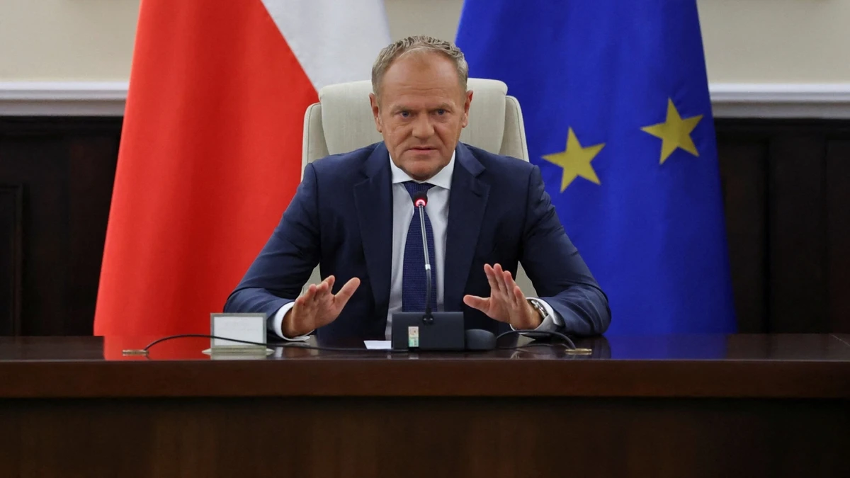 Krieg in der Ukraine: Tusk: Große Zahl russischer Drohnen nachts in Polen eingedrungen