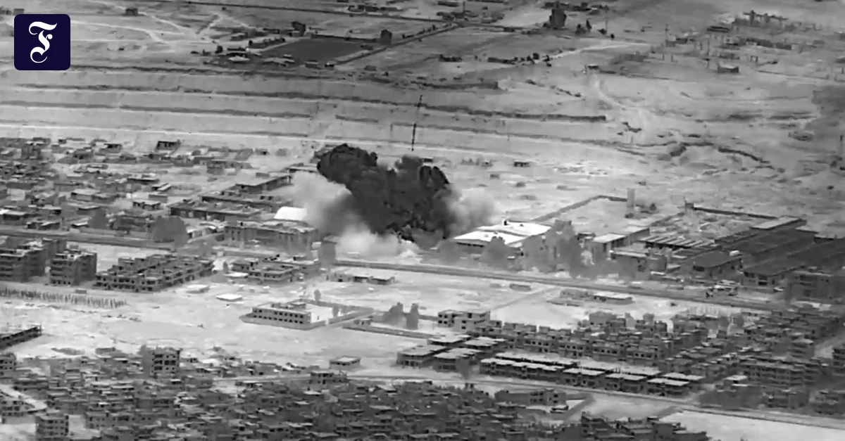 USA bombardieren erneut Ziele in Syrien