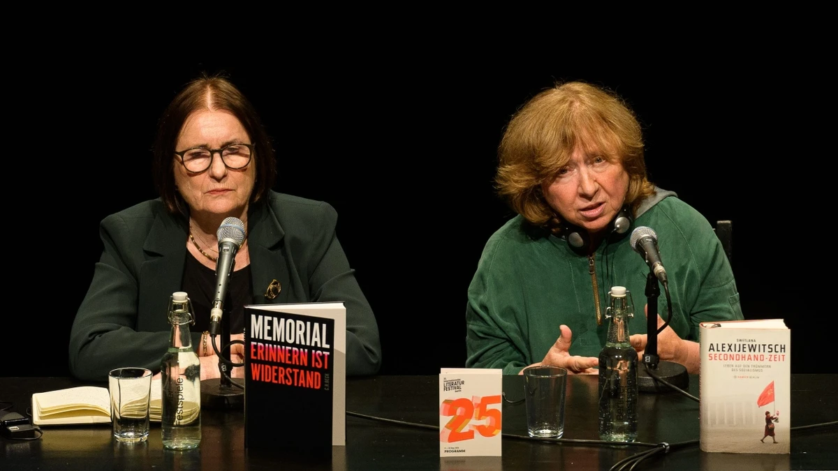 Literaturfestival Berlin: Waffen für den Frieden