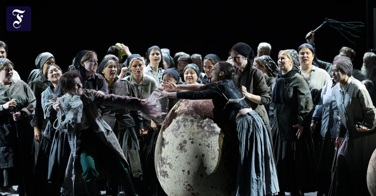 „Boris Godunow“ in Frankfurt: Was das Volk so ausbrütet