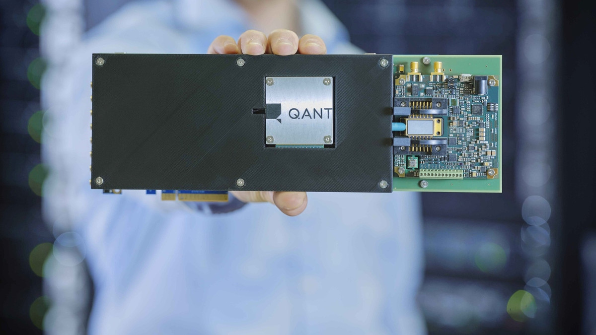 Ein Chip-System von Q.ant - Q.ANT