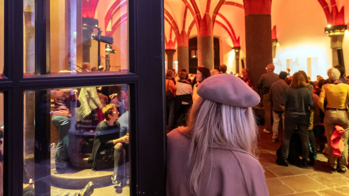 Zum Abendprogramm zur Frankfurter Buchmesse gehört wie jedes Jahr die Lesungsreihe „Literatur im Römer“. - Frank Röth