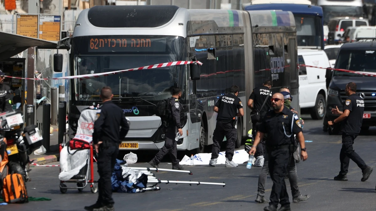 Krieg in Nahost: Mindestens fünf Tote bei Schusswaffenangriff in Jerusalem