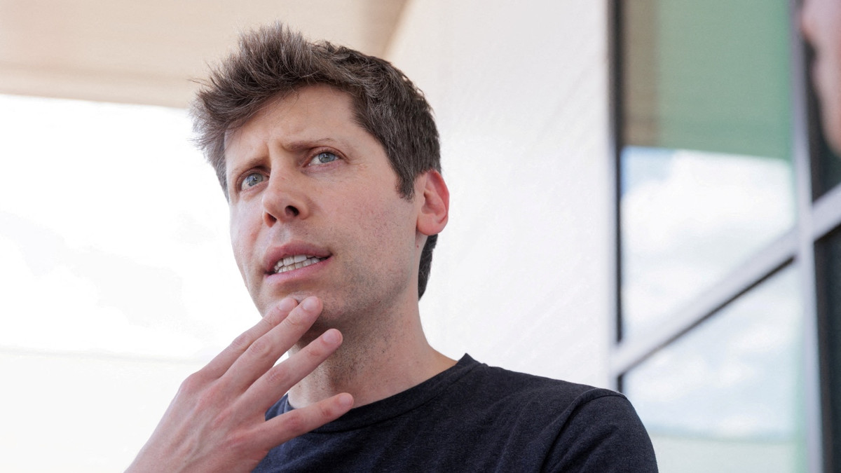 Er hat da mal eine Idee und die trägt den Namen „Atlas“: Sam Altman von Open AI. - Reuters