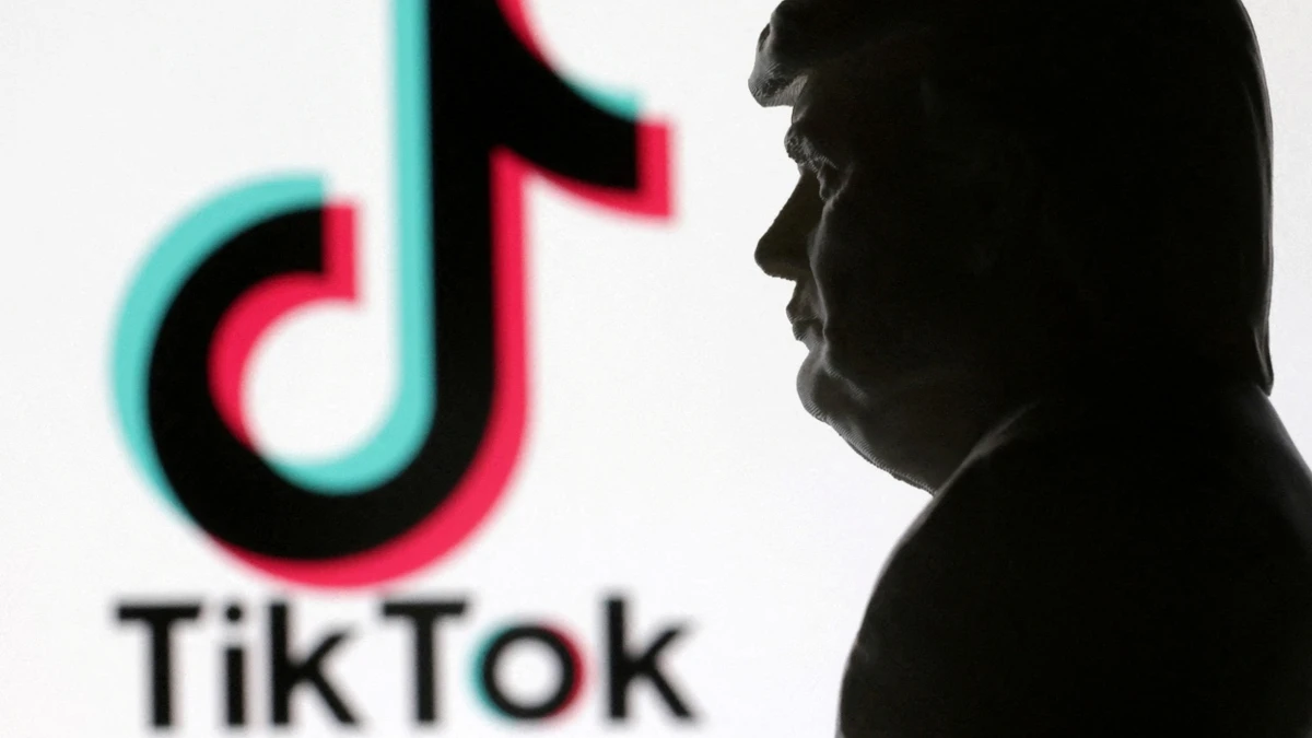 Tiktok droht seit Monaten Aus in den USA. - Reuters