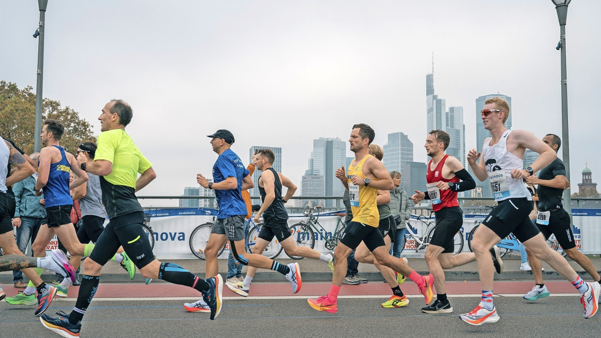 Marathonlaufen mit Skylineblick: „Wir haben eigentlich seit 2003 eine anhaltende Boomphase“, sagt Jo Schindler. - Carlotta Steinkamp