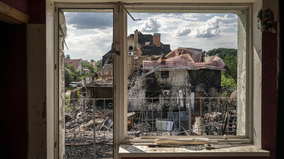 Russische Luftangriffe: „Wir werden jedes Haus wieder aufbauen“