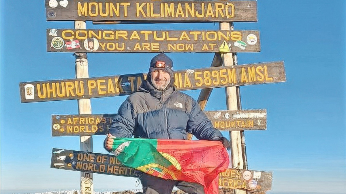 Mit dem Rad auf 5895 Metern: Pedro Bento auf dem Kilimandscharo - Pedro Bento/Facebook
