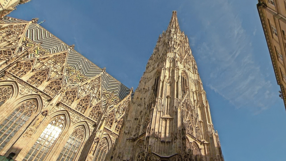 Der Südturm des Stephansdoms war 30 Jahre lang eingerüstet. - ORF