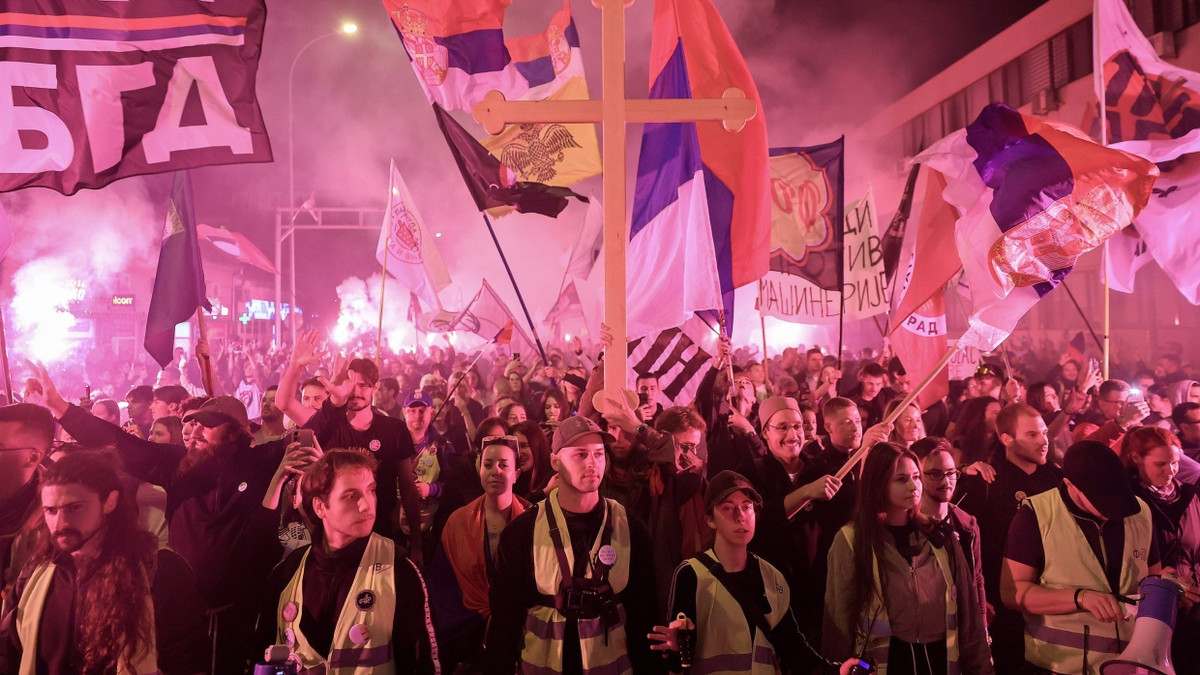 Ein Jahr nach Unglück in Serbien: Nur Protest reicht nicht mehr Ein Jahr nach Unglück in Serbien: Nur Protest reicht nicht mehr