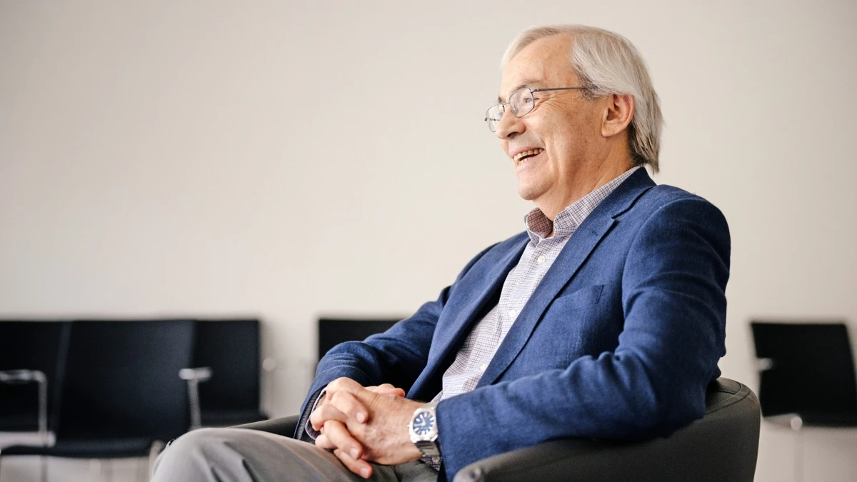 Christopher Pissarides, 77, ist Professor für Volkswirtschaftslehre an der London School of Economics. 2010 bekam er den Nobel-Gedächtnispreis für Wirtschaftswissenschaften verliehen. - Felix Kaspar Rosic