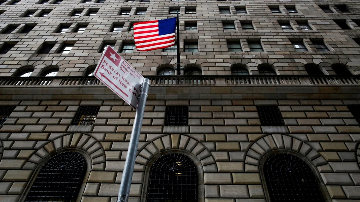 Die US-Notenbank Fed in New York hat gerade die Zinsen gesenkt. - Reuters