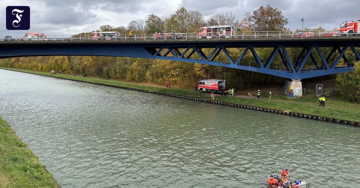 Bei Braunschweig: Auto stürzt nach Unfall in Mittellandkanal – drei Tote