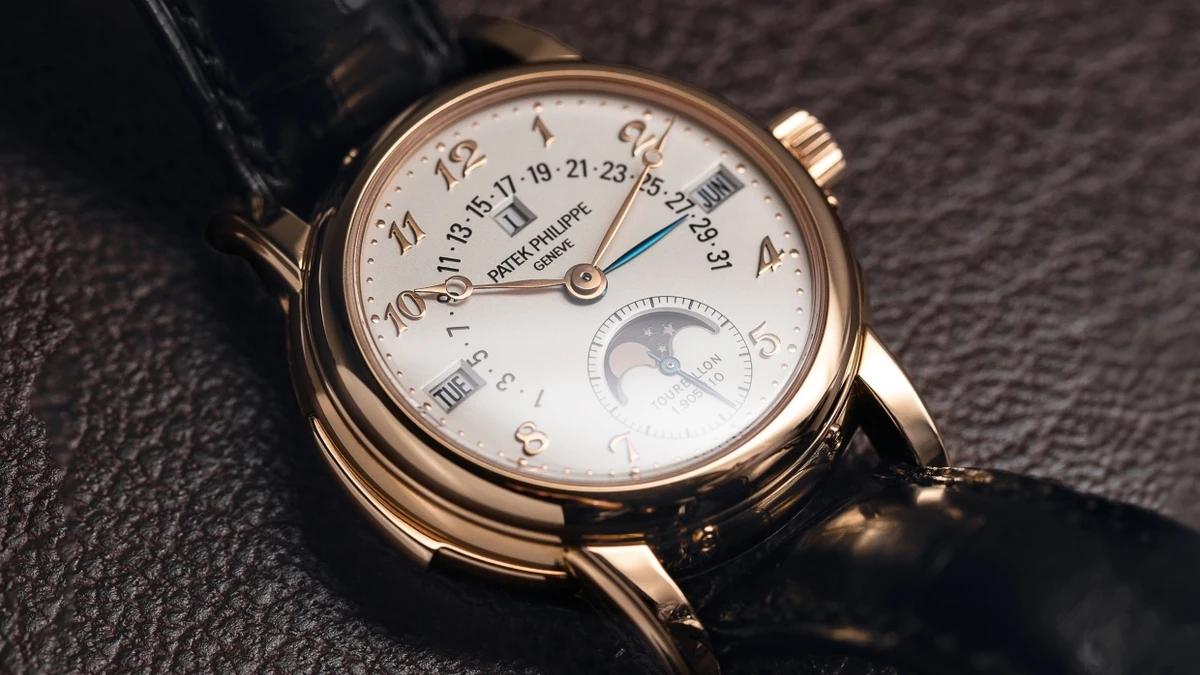 Die Uhr des Herstellers Patek-Phillipe. - dpa
