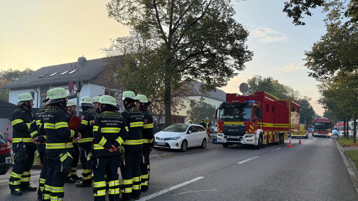 Brand in München: Sprengstoffdrohung gegen Oktoberfest