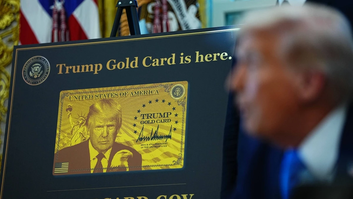 Sündhaft teure Visa: Die Gold Card für reiche Ausländer soll sogar eine Million Dollar kosten. Für Spezialistenvisa verlangt Trump „nur“ 100.000 Dollar. - Imago