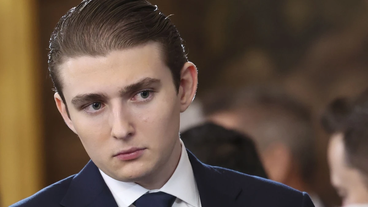 Neues von den Promis: Barron Trump studiert nicht mehr in New York