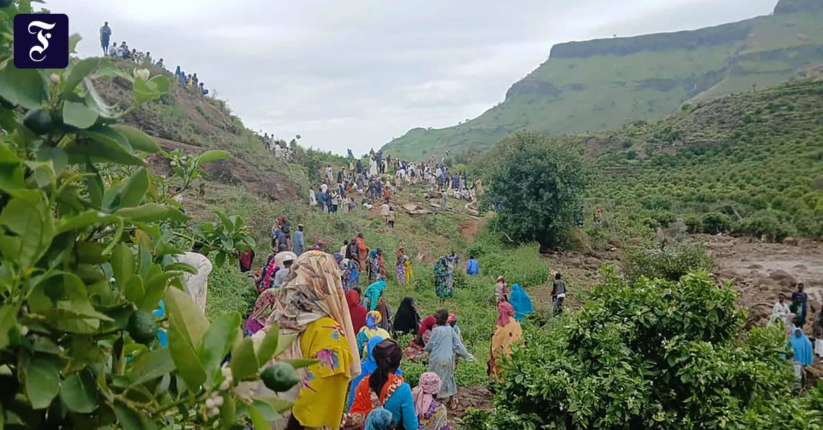 Erdrutschkatastrophe in Sudan: Tausend Opfer befürchtet