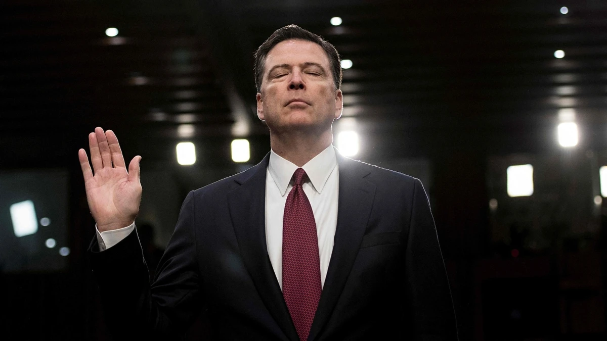 Angebliche Falschaussage: Trump bejubelt Anklage gegen Ex-FBI-Chef Comey